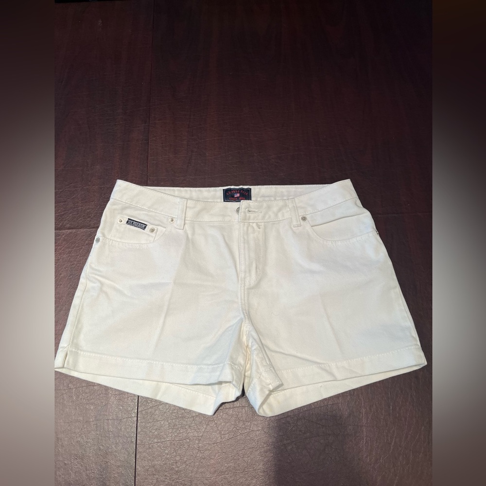 Polo White Shorts